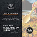 Castevia 24" Enameled Steel Paella Pan, 60cm, 20 servings, B07TW3BH3H - Black - Brand New