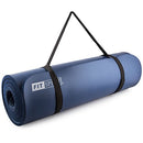 FIT SPIRIT Extra Thick Yoga Mat Flower Blue ½” Inch B01E0B2K0M - NEW - Brand New