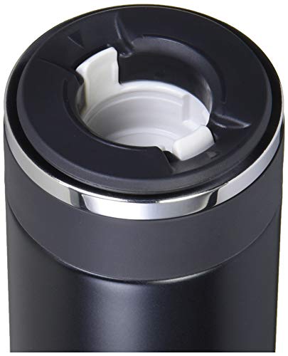 ZOJIRUSHI SM-JE48-HM WATER BOTTLE, SCREW, STAINLESS STEEL MUG, 16.2 FL OZ -GRAY - Like New