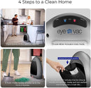 EyeVac Home Touchless Vacuum Dual Filtration Bagless 1000 Watt EVH-S - SILVER - Like New