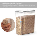 Vtopmart Cereal Storage Container Set 4 Piece Set B087FBCNKN - Black - Like New