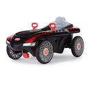 Little Tikes Jett Car Racer - Ride On Car with Adjustable Seat Back - BLACK - Like New