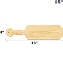 Wood Paddle -22 inch - Fraternity/Sorority Gift - Solid Pine Unfinished Greek - Brand New