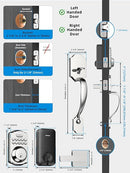 Revolo RE001 Electronic Keypad Deadbolt Keyless Entry Auto Lock - Scratch & Dent