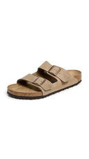 BIRKENSTOCK MEN'S ARIZONA SOFT FOOTBED SANDALS SIZE MEN 6 WOMEN 8 -TOBACCO BROWN - Brand New
