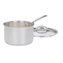 CUISINART 4 QUART SAUCEPAN WITH COVER - STAINLESS STEEL - Like New