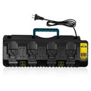 DEWALT DCB104 4-Port Fast Charger 20V/60V Max Battery 20V/60V - BLACK - Like New