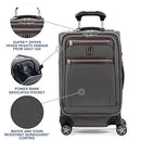 TRAVELPRO PLATINUM ELITE SOFTSIDE EXPANDABLE CARRY ON LUGGAGE 21-INCH - GRAY - Brand New