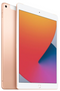For Parts: APPLE IPAD 10.2" 8th Gen Wi-Fi + CELLULAR 128GB - Gold  CRACKED SCREEN/LCD