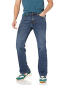 AMAZON ESSENTIALS MEN STRAIGHT-FIT BOOTCUT JEAN MEDIUM WASH 32W x 32L - Brand New