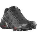 Salomon Speedcross 6 Forces Trail Running Shoes - Black/Black/Phantom - 11.5 - Like New