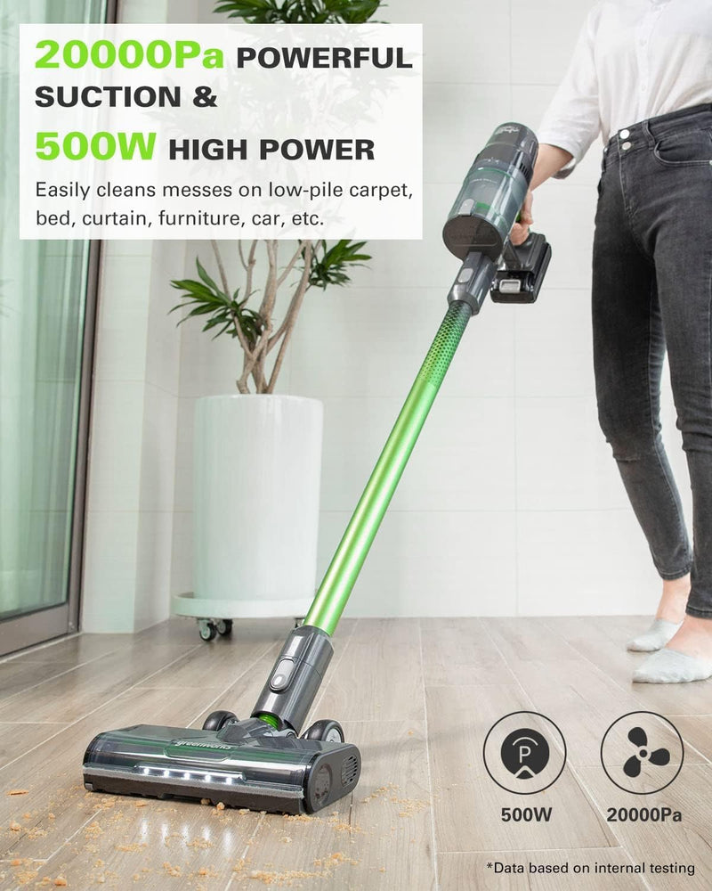 Greenworks 24V Brushless Cordless Stick Vacuum SVG24L411 - Green - Like New