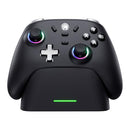 ECHTPower Gaming Controller, WIRELESS, HALL-EFFECT JOYSTICKS - BLACK/SILVER - Like New