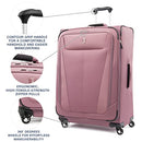 Travelpro Maxlite 5 Softside Expandable Checked Luggage 4 Wheels Pink - Like New