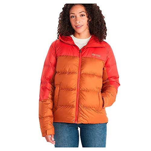 79300-20712 Marmot Women's Guides Down Winter Jacket Copper/Cairo Large - Brand New