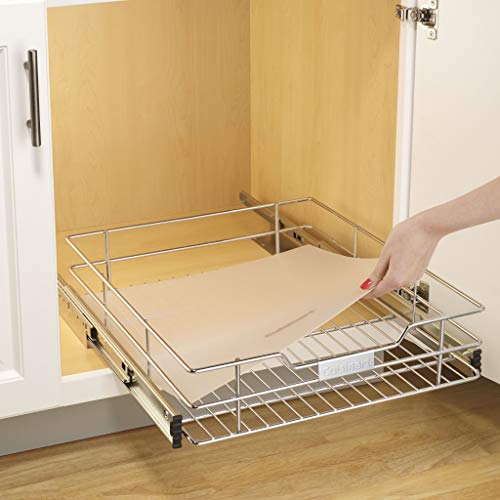 CUISINART 17" SLIDING CABINET ORGANIZER, CHROME FINISH CTG-00-17COP1 - CHROME - Like New