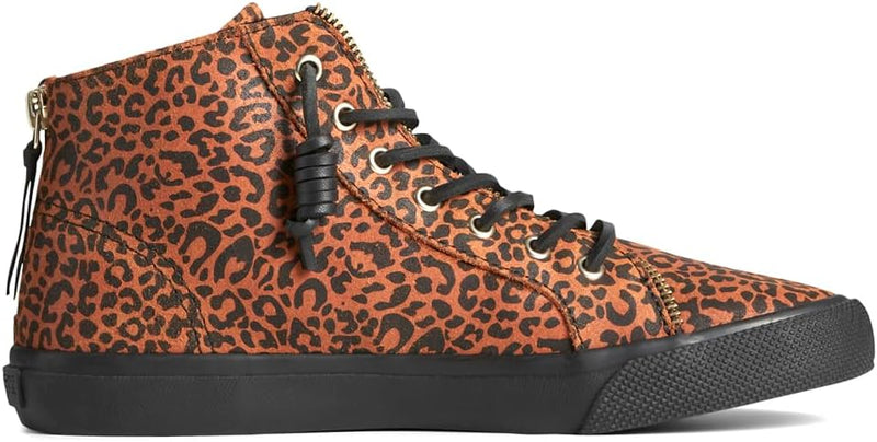 SPERRY HIGH-TOP SNEAKER LEOPARD R. MINKOFF - SIZE 6 - LEOPARD - Scratch & Dent