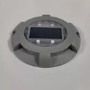 BOUNDERY LIFEPROOF LED SOLAR DECK LIGHTS DRIVEWAY DOCK SOLAR WEATHERPROOF - GRAY Like New