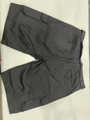 BLU ROCK MENS BELTED 4-WAY FLEXIBLE STRETCH CARGO SHORTS - - Scratch & Dent