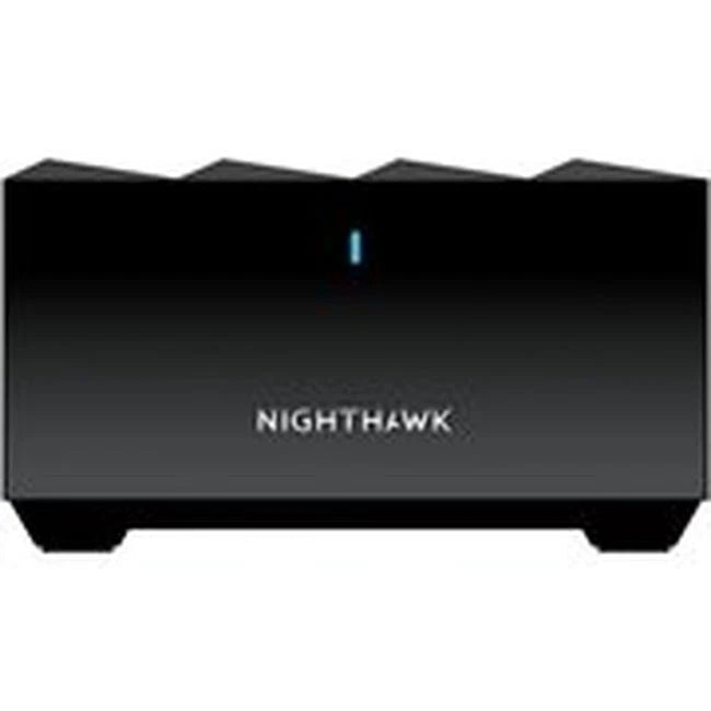 NETGEAR MK63-100NAR NIGHTHAWK HOME MESH WIFI6 SYSTEM 3PACK - BLACK - Like New