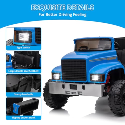 ASYPETS ELECTRIC STROLLER JC222 FARMER BUGGY DUAL 12V7AH 28.8V800AH - BLUE - Like New