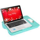 LAPGEAR Original Lap Desk Large 17.9” x 13” Fits 17.3” Laptops 45159 - Aqua Sky - Brand New