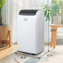 BLACK+DECKER PORTABLE AIR CONDITIONER UP TO 550 SQ.FT. REMOTE CONTROL - WHITE - Brand New