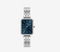 DANIEL WELLINGTON QUADRO LUMINE BEZEL 5-LINK ARCTIC S - SILVER - Scratch & Dent