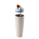 OWALA 40OZ FREESIP TUMBLER STAINLESS STEEL WATER BOTTLE - SANDY SHORES - Like New