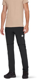 MAMMUT MEN'S HIKING PANTS - SIZE MEN 34 (AU/UK M34) (EU M50) (JP ML) - BLACK - Like New