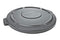 RUBBERMAID COMMERCIAL 263100GY ROUND FLAT TOP LID 32 GALLON ROUND BRUTE - GRAY - Like New