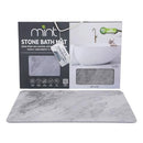 AMERICAN DREAM HOME GOODS MARBLE 24X15 MAT NON-SLIP SUPER - GRAY-MARBLE - Like New