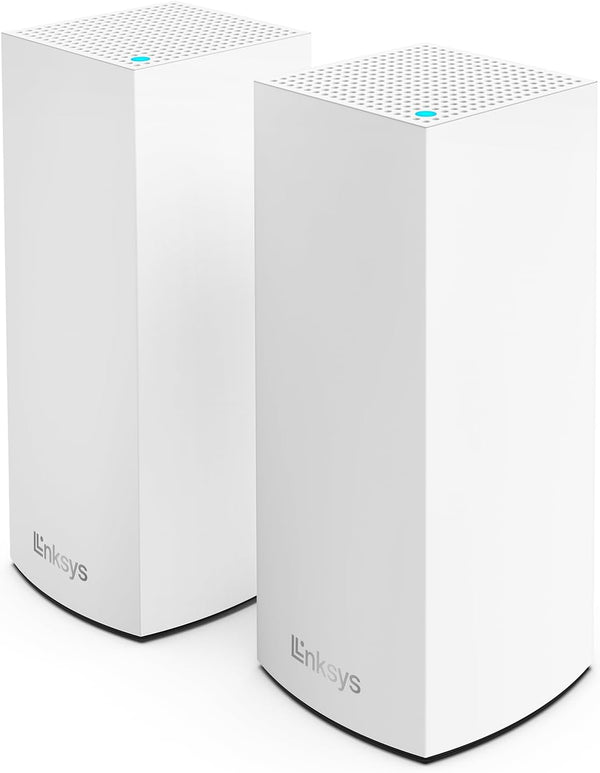 Linksys Atlas WiFi 6 Router Home WiFi Mesh System MX2000 2 Pack - White Like New