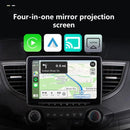 4-IN-1 WIRELESS CARPLAY MIRROR LINK AIRPLAY ANDROID AUTO ADAPTER - ORANGE - Like New