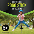 FLYBAR MAVERICK 2.0 FOAM POGO STICK KIDS 5+ 40 TO 80LB OUTDOOR - BLACK LIGHTNING - Like New