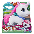 FURREAL WALKALOTS BIG WAGS UNICORN INTERACTIVE PET TOY, E8727AS20 - WHITE - Like New