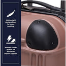 Ben Sherman Nottingham Lightweight Hardside 4-Wheel Spinner, 20" - Rose Gold - Like New