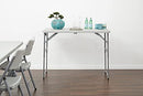 OFFICE STAR PRODUCTS OFFICE STAR RESIN MULTIPURPOSE RECTANGLE TABLE - LIGHT GRAY - Like New