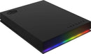 Seagate FireCuda Gaming 2TB External USB 3.2 Hard Drive RGB LED Lighting Black - Brand New
