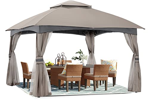 ABCCANOPY 8X8 OUTDOOR GAZEBO GHG-0909 - GRAY - Like New