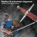 Whetstone Medieval Sword - William Wallace Double-Edged Blade Sword - Brand New