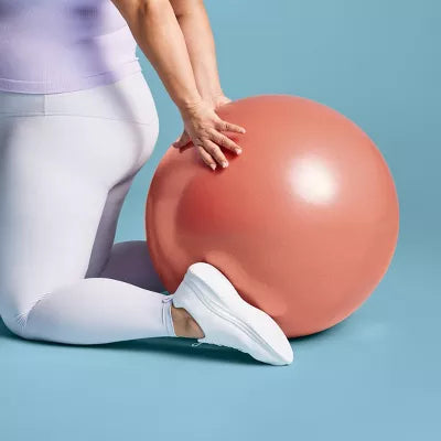 ALL IN MOTION WEIGHTED STABILITY EXERCISE BALL, 65CM - RED - Like New