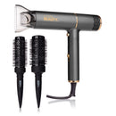 CORTEX BEAUTY AIRFOLD IONIC FOLDABLE DRYER + 2 BRUSH HEAD, CB-AIRFLD-2BRU - GRAY Like New