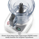 BREVILLE BFP800XL SOUS CHEF PRO 16 CUP FOOD PROCESSOR, LARGE, BRUSHED - SILVER - Like New