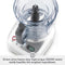 BREVILLE BFP800XL SOUS CHEF PRO 16 CUP FOOD PROCESSOR, LARGE, BRUSHED - SILVER - Like New