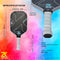 ZEKA PRO T700 RAW CARBON FIBER PICKLEBALL PADDLE 16MM CORE - BLACK/GRAY - Like New