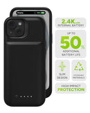 MOPHIE JUICE PACK IPHONE 15 BATTERY CASE LEGENDARY POWER & PROTECTION BLACK - Like New