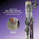 SHARK POWERDETECT PET PLUS CLEAN & EMPTY CORDLESS STICK VACUUM, DARK GRAY/BRONZE - Like New