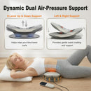 HODEVO ELECTRIC LUMBAR MASSAGER LOWER BACK HOME OFFICE USE - GRAY - Like New