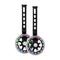 RASKULLZ BALANCE BUDDY LIGHT UP LED BIKE TRAINING WHEELS - Like New